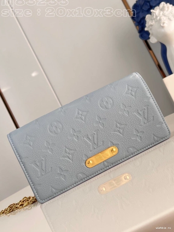 WIS LOUIS Chain Wallet On VUITTON Lily 1110
